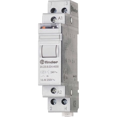 Télérupteur pour profilé Finder 20.23.8.110.4000 1 NF (R), 1 NO (T) 110 V/AC 1 pc(s) W417402