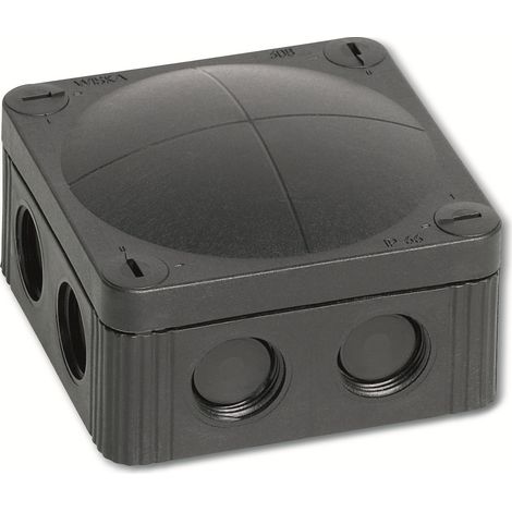 Boîte de dérivation WISKA COMBI 308 BK, IP66/67
