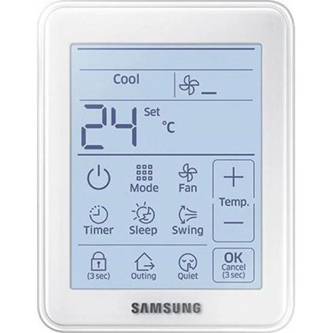 Télécommande intelligente Samsung blanc écran tactile rétroéclairé