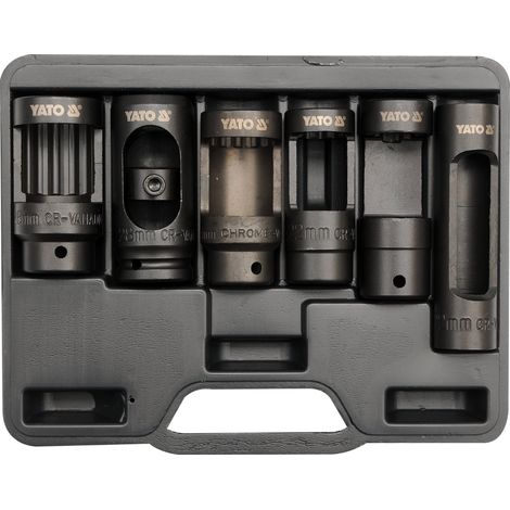 Stecknuss-Set für Diesel-Injektoren, 6-teilig