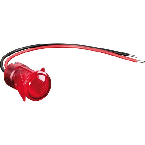Spia a Led rosso - 12/24V - 20A (1/3)
