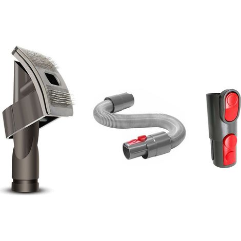 Adatto per l'aspirapolvere Dyson v7v8v10v11: spazzola per animali domestici per aspirare peli di cani e gatti, testina di aspirazione e pettine per aspirare peli lunghi e corti.