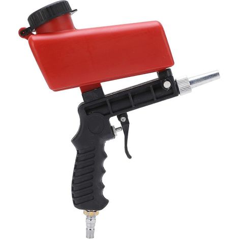 Tragbare pneumatische Sandstrahlpistole, kleines 90-psi-Sandstrahlgerät für die Autoreparatur