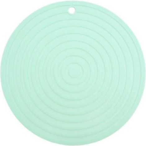 Manique ronde en silicone alimentaire, grand dessous de plat anti-brûlure (1/5)