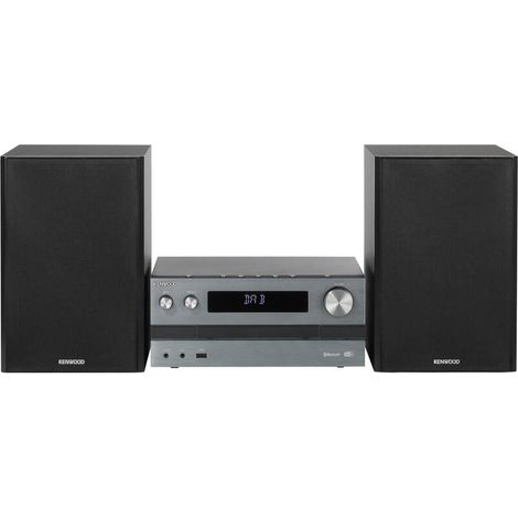 Kenwood M-918DAB-H Micro Hifi-System sw DAB+ CD BT (1/4)