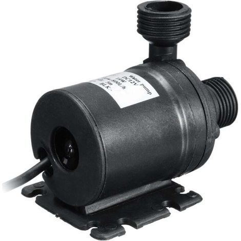 Aiperq DC12V 5M 800L/H Pompe Submersible Haute Performance à Faible Bruit Buse 4 Points Pompe à Courant Continu Sans Balai, Câble 50 Cm (1/5)