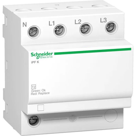 IPF40 Überspannungsableiter T2 C 3P+N 4M 15/40KA 1,5 TT, TNS ACTI 9 A9L15688 (1/2)