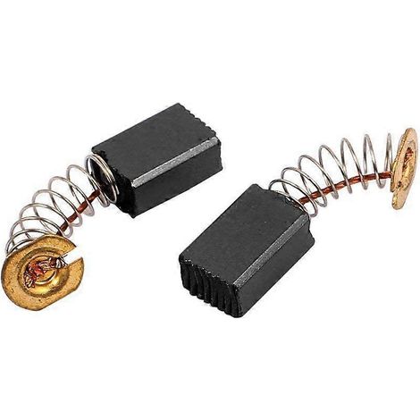 2 paires de balais à charbon 12 x 9 x 6 mm pour outil électrique à percussion - FFY (1/4)