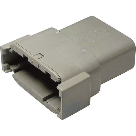 TE Connectivity DTM 04-12 PA Rundstecker Buchse, gerade Gesamtpolzahl: 12 Serie (Rundsteckverbinder)