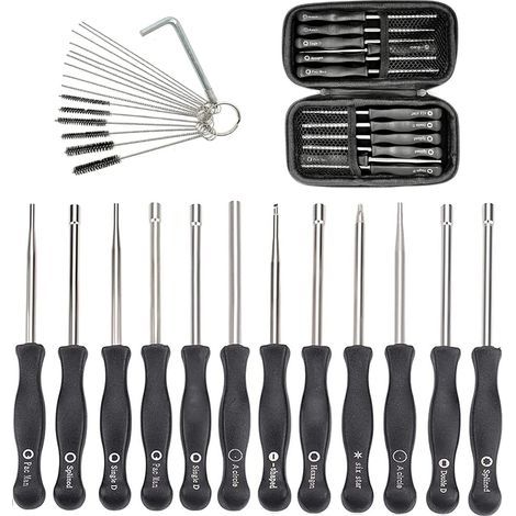 Lot de 12 outils de réglage carburateur avec scredrivers acircle pour petit moteur 2 temps pour Husqvarna pour tronçonneuse (1/5)