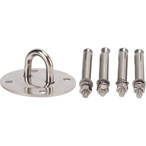 Kit d'ancrage en acier inoxydable pour hamac de yoga, support de suspension au plafond (1/5)