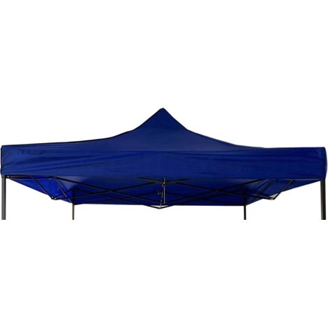 Rebecca Mobili Pavillon Dachabdeckung Blau Polyester Schatten Anti UV 3x3
