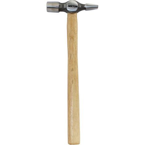 Dekton Small 6oz Cross Pein Pin Hammer Wooden Handle Cable Clip Tack Lightweight (1/2)