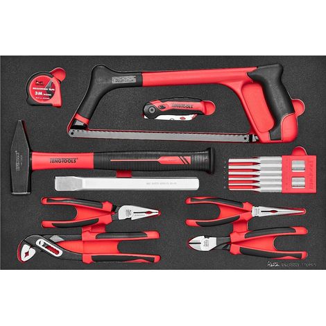 Jeu d'outils de base Foam4x4 tray 15 pièces Teng Tools TTEPS15