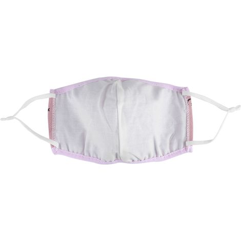 Lot de 4 masques de protection respiratoires unisexes pour adultes, anti-poussière et lavables, rose foncé (1/5)