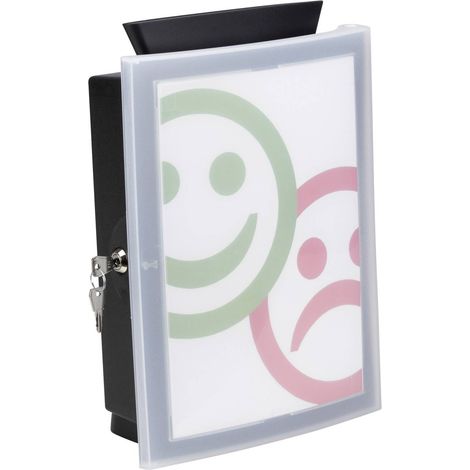 [NEUWERTIG] B-Ware HAN Aktionsbox IMAGE'IN Einwurfbox Spendenbox Schwarz 26x37.5x12.8cm 1 Stück (1/2)