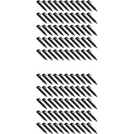 Piquets de fil périphériques pour robot tondeuse, 100 pièces, adaptés aux câbles d'un diamètre de 0,1 à 3,8 mm (1/5)