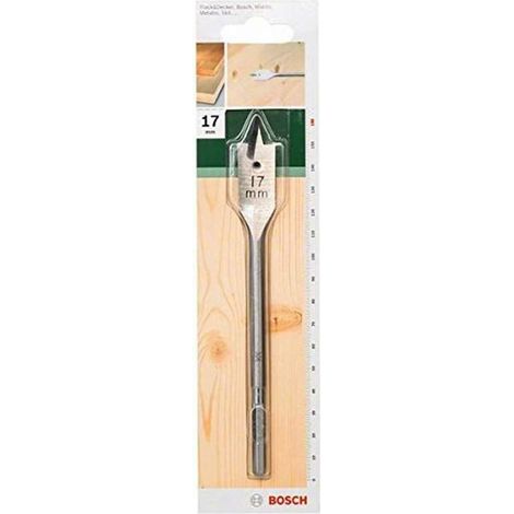 Bosch Flachfräsbohrer Sechskant D= 17,0 mm L= 160 mm - 2609255263 (1/3)