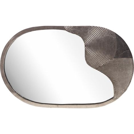 Amadeus - Miroir vague silver (1/2)