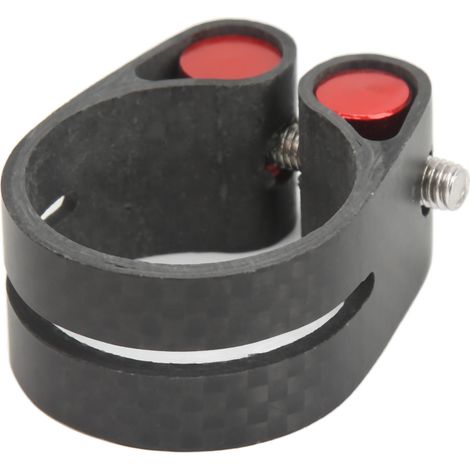 Collier de selle carbone noir pour vélo de route et VTT - 27,2 mm / 1,07 pouce (1/5)