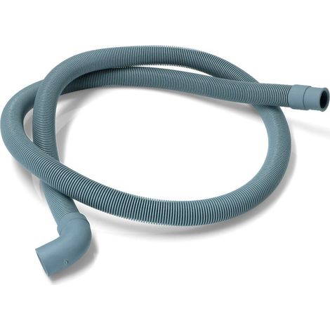 TUBO SCARICO ACQUA LAVATRICE CON PIPA. Ø19-22MM. LUNGHEZZA: 150CM UNIVERSALE