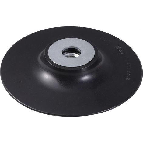 Disques de Ponçage 125mm pour Meuleuse, Atelier Métal  Surface Polissage, Usage Multi-usage, Noir, pour Constructeurs et Atelier, Format 125mm (1/4)