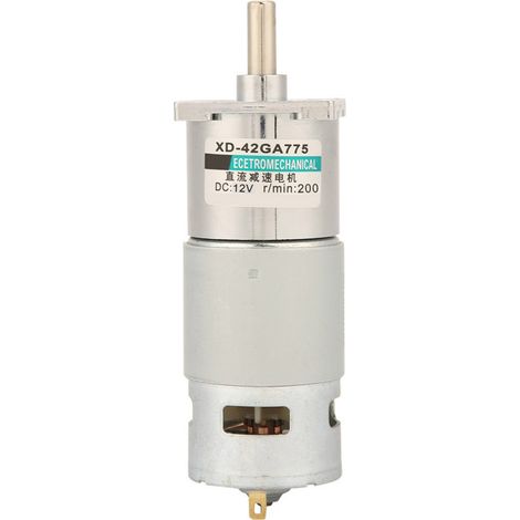 Micro moteur à engrenages DC XD-42GA775, régulation de vitesse, moteur CW CCW (200RPM12V) (1/5)