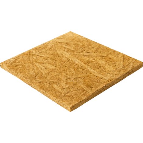 Pannello osb fibra legno truciolato spessore 9 mm multistrato 125 x 125 cm (1/5)
