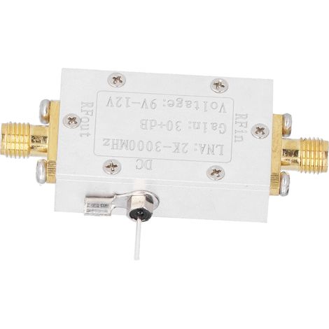 Amplificateur RF 2K-3000MHz à Faible Bruit, Gain 30dB pour Réception Haute Fréquence (1/5)