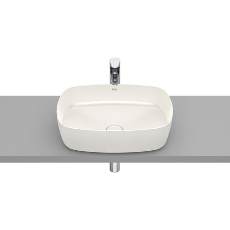 Vasque à poser en fineceramic Inspira Soft - 500x370x140mm - beige (1/2)