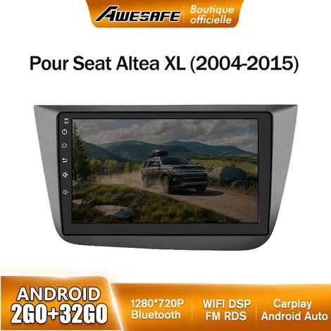 AWESAFE Autoradio Android 13 pour Seat Altea XL (2004-2015) Toledo (2004-2009) 2Go+32Go 9'' écran Carplay Bluetooth Android Auto (1/5)