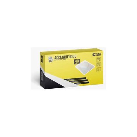 C ACCENDIFUOCO 48 CUBETTI BIANCHI 200 G - 24 confezioni