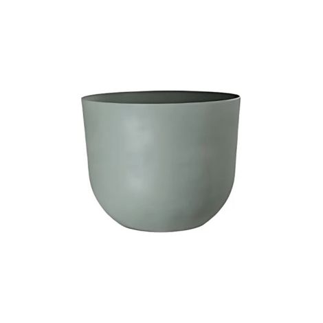 VASO SWING MOOD CONCA 30 CM VERDE RUGIADA PLASTECNIC