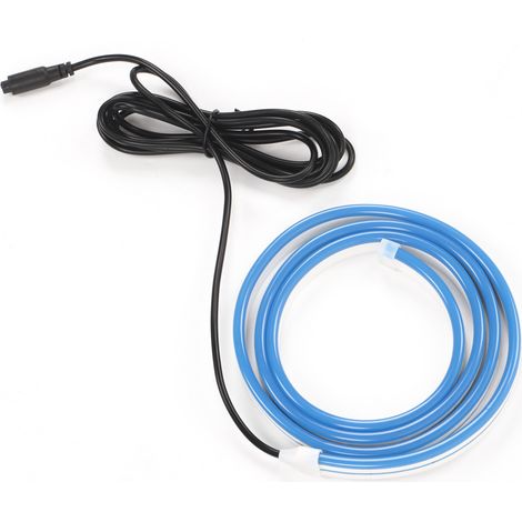 Bande LED flexible 12V pour capot auto 1,2m éclairage bleu IP67 étanche extérieur pour voitures SUV camions (1/5)