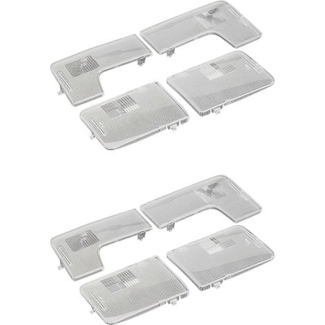 4x pour Toyota Camry 2012-2017, cache de plafonnier avant et arrière, lentille de lampe de lecture, cache de lampe de toit, 8139206040 (1/5)