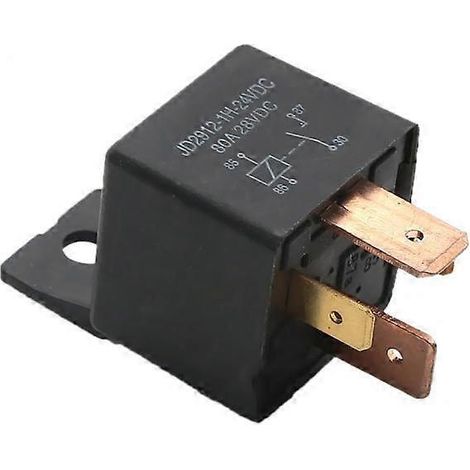 6xJD2912-1H-24VDC Relais inverseur 4 broches 80A pour voiture et moto, 28 V CC (1/5)