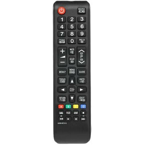 Control remoto , control remoto inalámbrico universal para televisores inteligentes digitales Samsung HDTV LED, color negro (1/3)