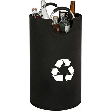 Recyclingbehälter für den Innenbereich,Robuster Abfallorganizer,82 l Oxford-Müllsack,Abfallaufbewahrung für Zuhause und Büro (1/5)