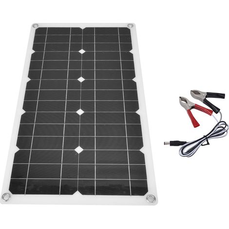 18V 100W Solarpanel, wasserdichtes Solar-Ladepanel für den Außenbereich, geeignet für Haushalt, Auto und Boot (1/5)