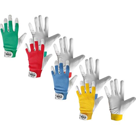 GUANTI FIORE MAIALINO 'BALL' Tg. 10 col rosso- 12 coppia  - NERI