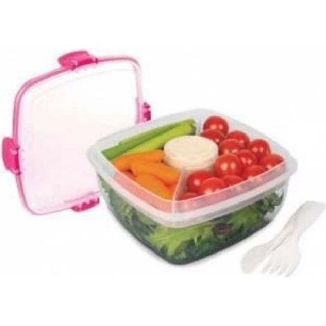 Sistema Lunchbox Salad To Go boîte à salade multicolore 1,1 L (1/3)