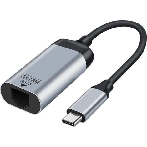 Ethernet-LAN-Konverteradapter für Windows 7, 8 und 10 (USB Typ-C 3.1 RJ45)