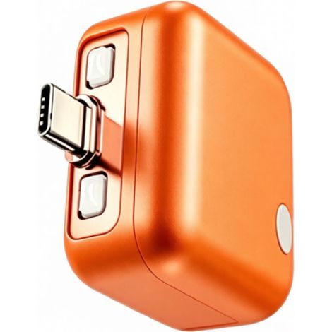 Beyamis Adaptateur secteur USB orange 140W - Déconnexion automatique charge rapide (1/5)