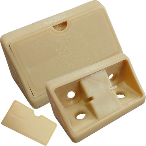 Staffa angolare per mobili 43x20x20 staffa komandorek con aletta marrone BUK (09) 100 pezzi (1/5)