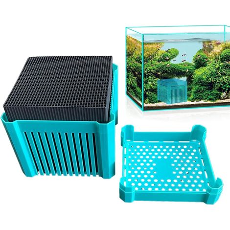 Charbon Actif pour Aquarium - Filtre Cube pour Bassin (1/5)
