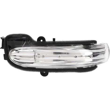 Lntyq Voyant de Rétroviseur Latéral, Clignotant LED de Rétroviseur étanche de Remplacement pour Classe C W203 4 Portes 2004-2007(Droit A2038201621)