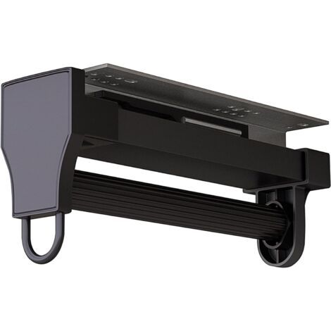 Porte-Pantalons Coulissant 26,5 cm x 12,7 cm x 8,4 cm Porte-Pantalons Extensible en Alliage d'aluminium Porte-Pantalons coulissants avec poignée en Anneau Cintre pour Pantalons Tri (1/5)