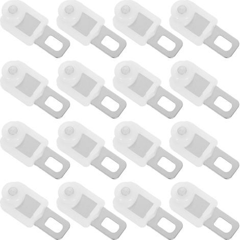 roulettes pour Rideau Coulissant en Lot de 50 Rouleaux Silencieux pour Rail De Rideau Accessoires Robustes pour Maison (1/5)