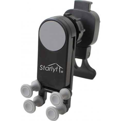 Support de Téléphone pour voiture - GRAVITY PHONE HOLDER - VENTEO - Fixation grille d'aération - PVC Renforcé - Universel (1/5)