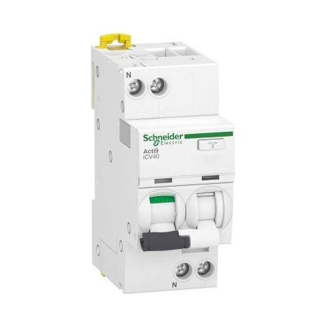 Interruttore magnetotermico differenziale iCV40a 1P+N C 6A 30mA Tipo AC - A9DE2606